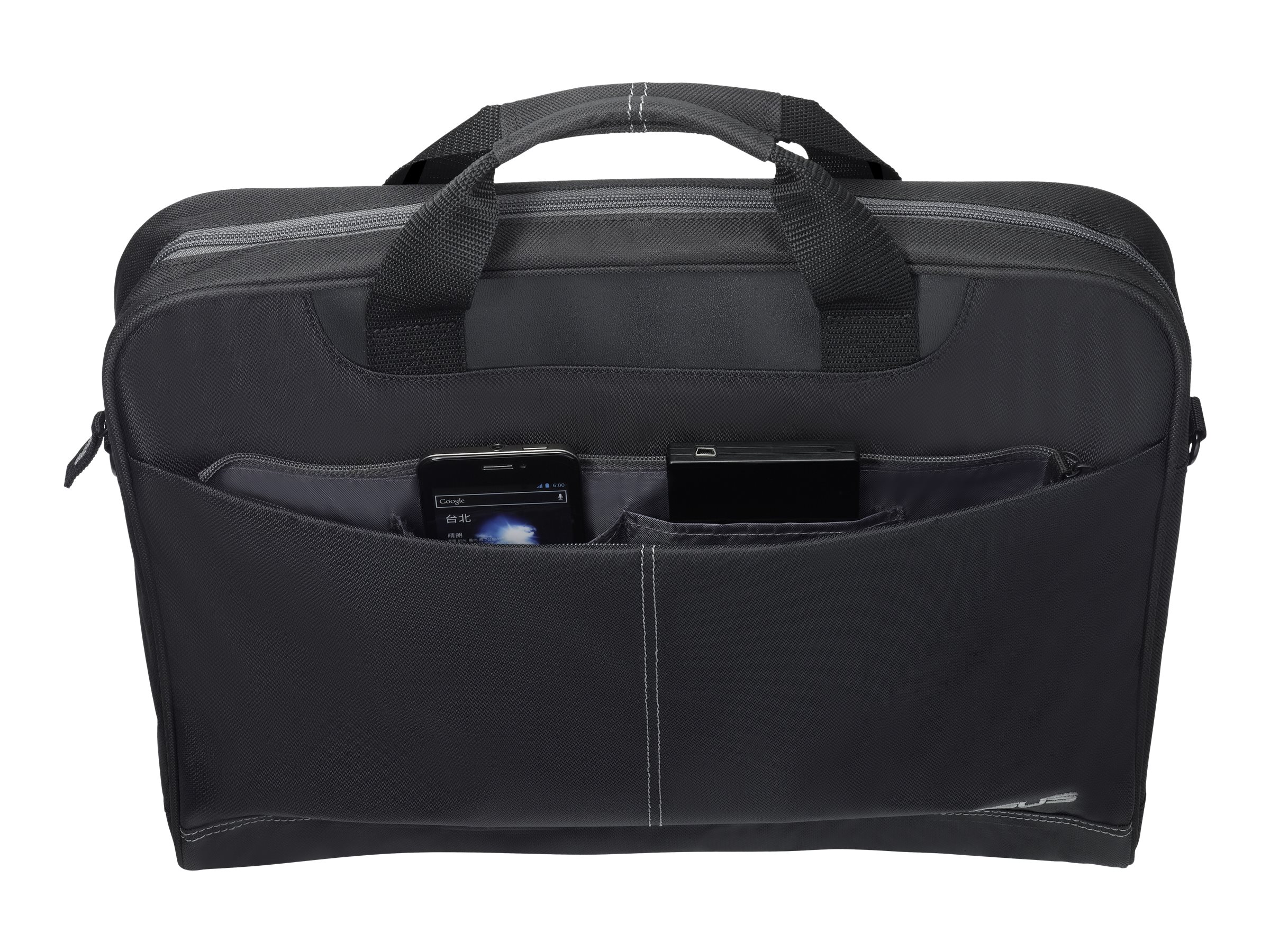 Asus - Nereus - Fits up to size 16 " - Messenger - Briefcase - Shoulder strap - Waterproof - Black