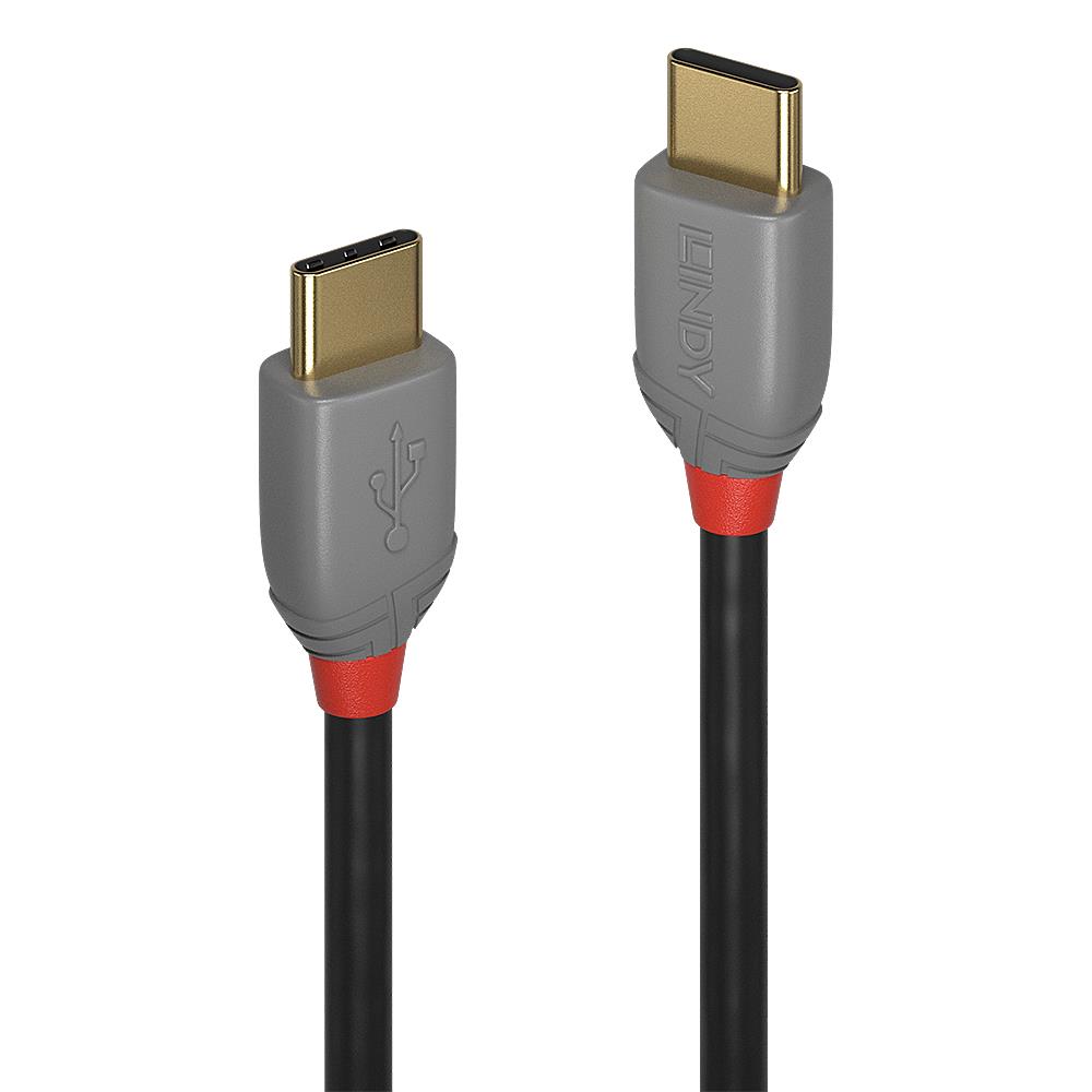 CABLE USB2 TYPE C 1M/ANTHRA 36871 LINDY