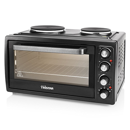 Tristar - Electric mini oven - OV-1443 - Integrated timer - 38 L - Table top - 3100 W - Black