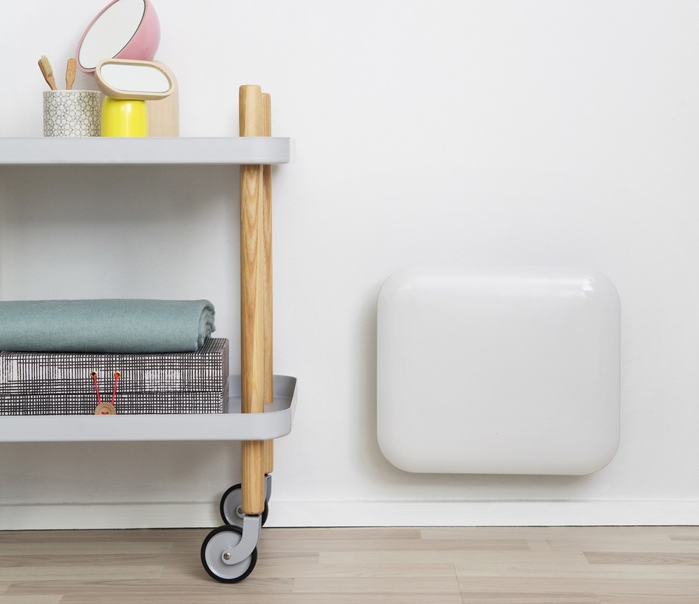 Mill - Heater - IB250 Steel - Panel Heater - 250 W - Number of power levels 1 - Suitable for rooms up to 2-5 m² - White