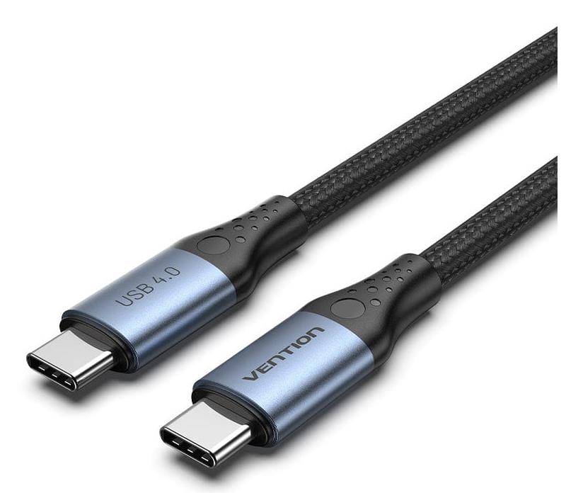 CABLE USB-C BRAIDED/1M GRAY TAVHF VENTION