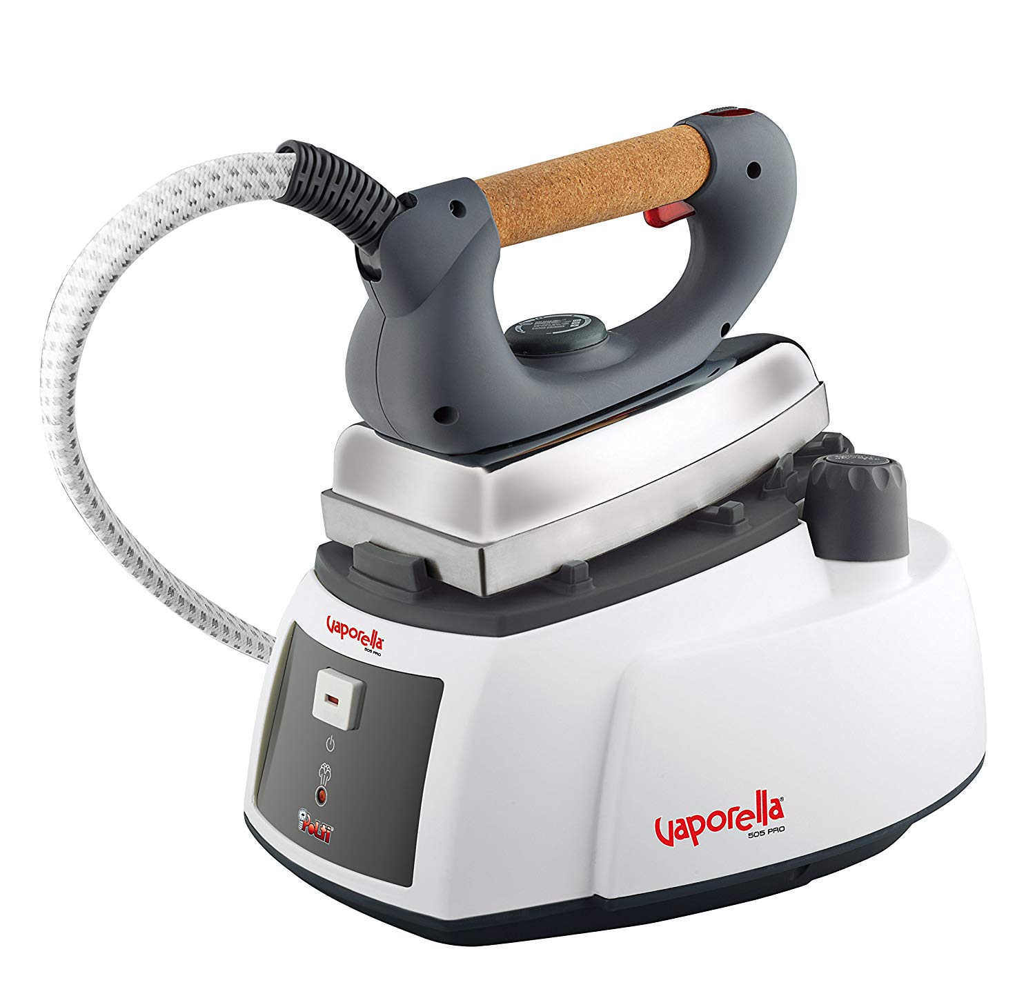 Polti - Steam generator iron - PLEU0186 Vaporella 505_Pro - Steam Generator - 1750 W - Water tank capacity 900 ml - Continuous steam 90 g/min - White