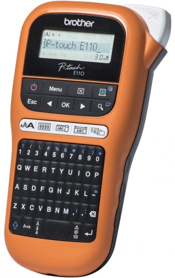 Brother PTE110VP - Thermal - Label Printer - Orange