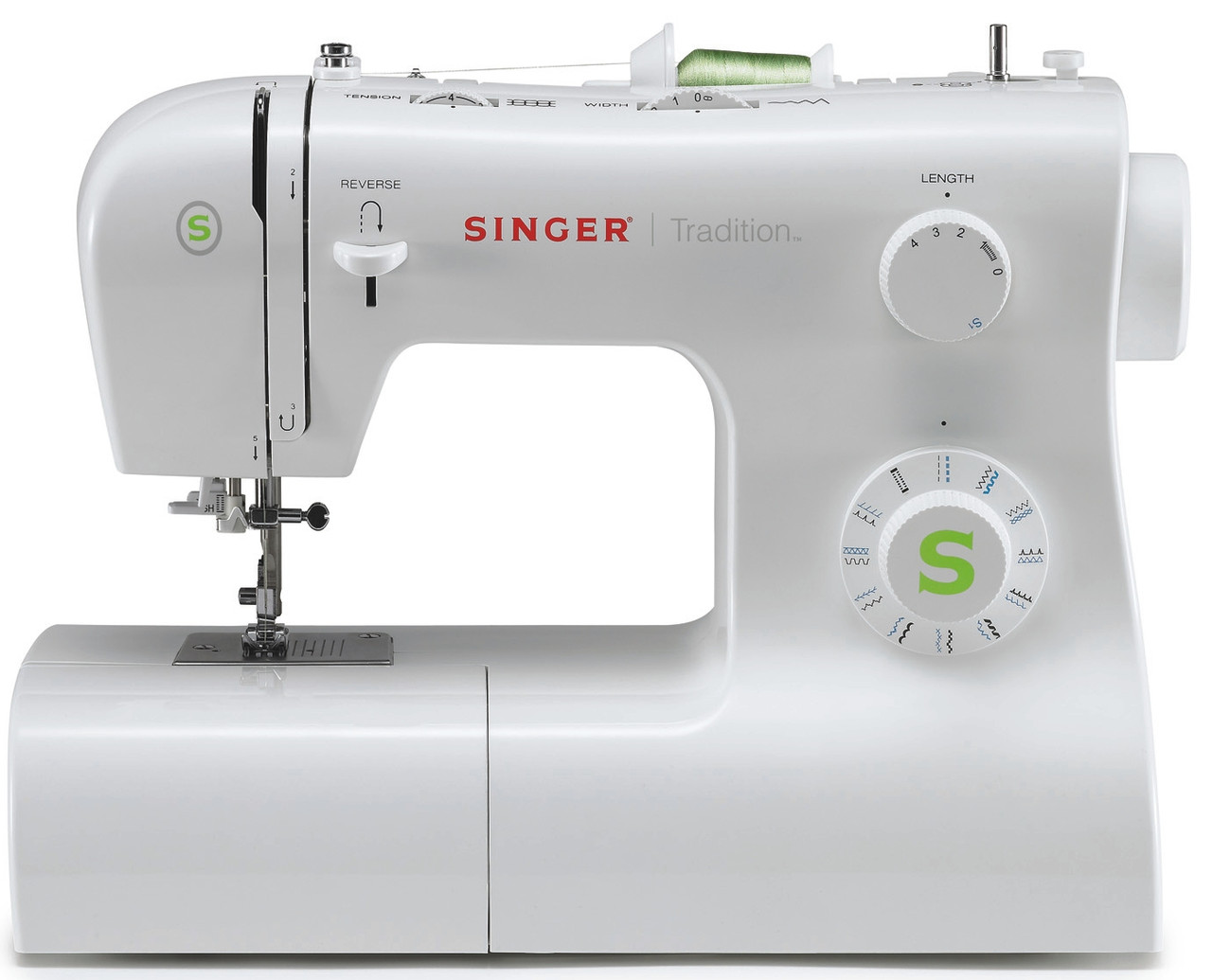 Singer - Sewing Machine - 2273 Tradition - Number of stitches 23 - White