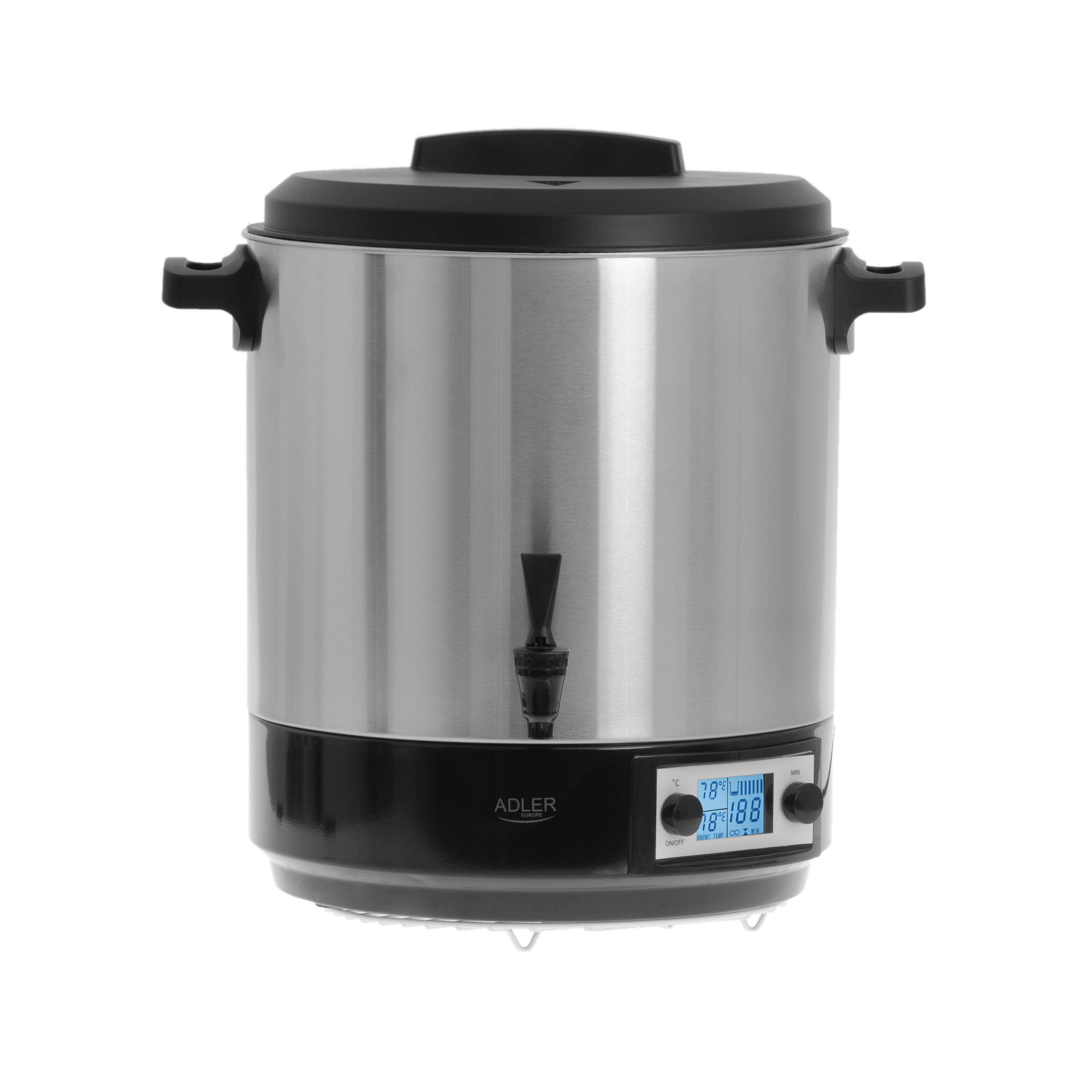 Adler - Electric pot/Cooker - AD 4496 - 2600 W - 28 L - Stainless steel/Black
