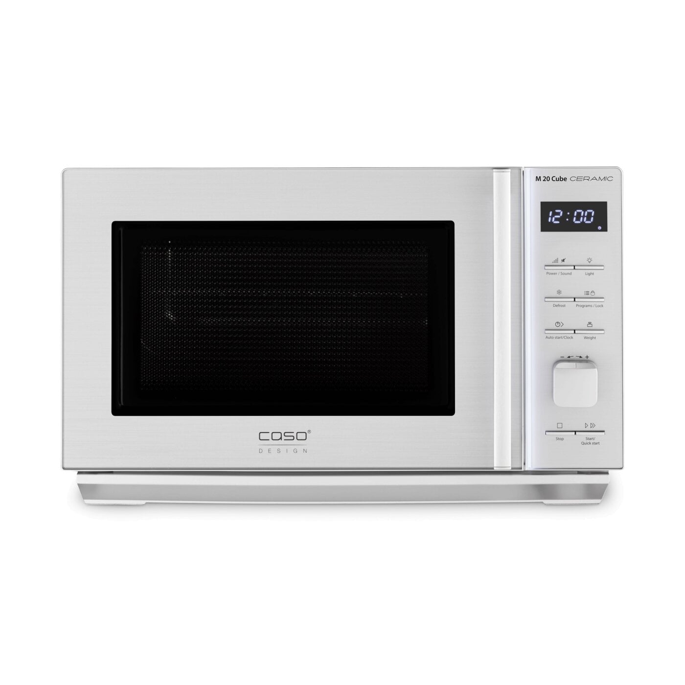 Caso - Microwave Oven - M 20 Cube - Free standing - 800 W - Silver
