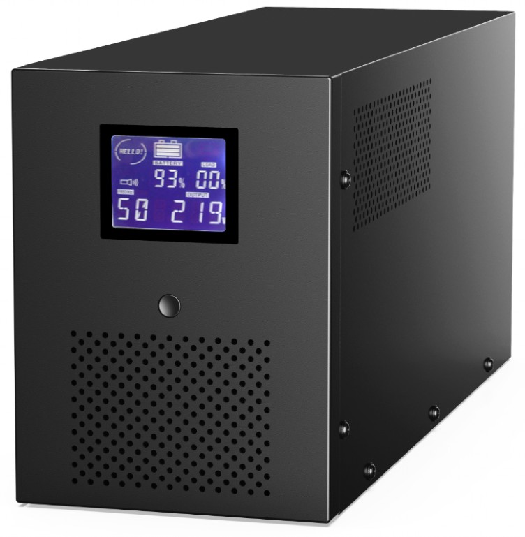 EnerGenie - UPS with USB and LCD display - EG-UPS-036 - 3000 VA - 1800 W