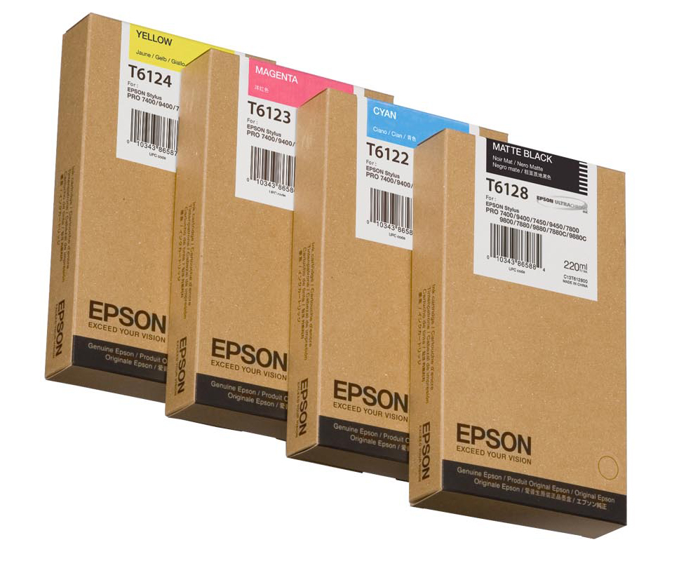 Epson T612200 - Ink cartrige - Cyan