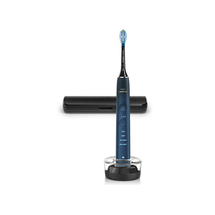 Philips HX9911/88 Philips Sonicare DiamondClean 9000 Electric toothbrush with app, Blue - Philips - Electric Toothbrush with app - HX9911/88 Sonicare DiamondClean 9000 - Rechargeable - For adults - Number of brush heads included 1 - Number of teeth brushi