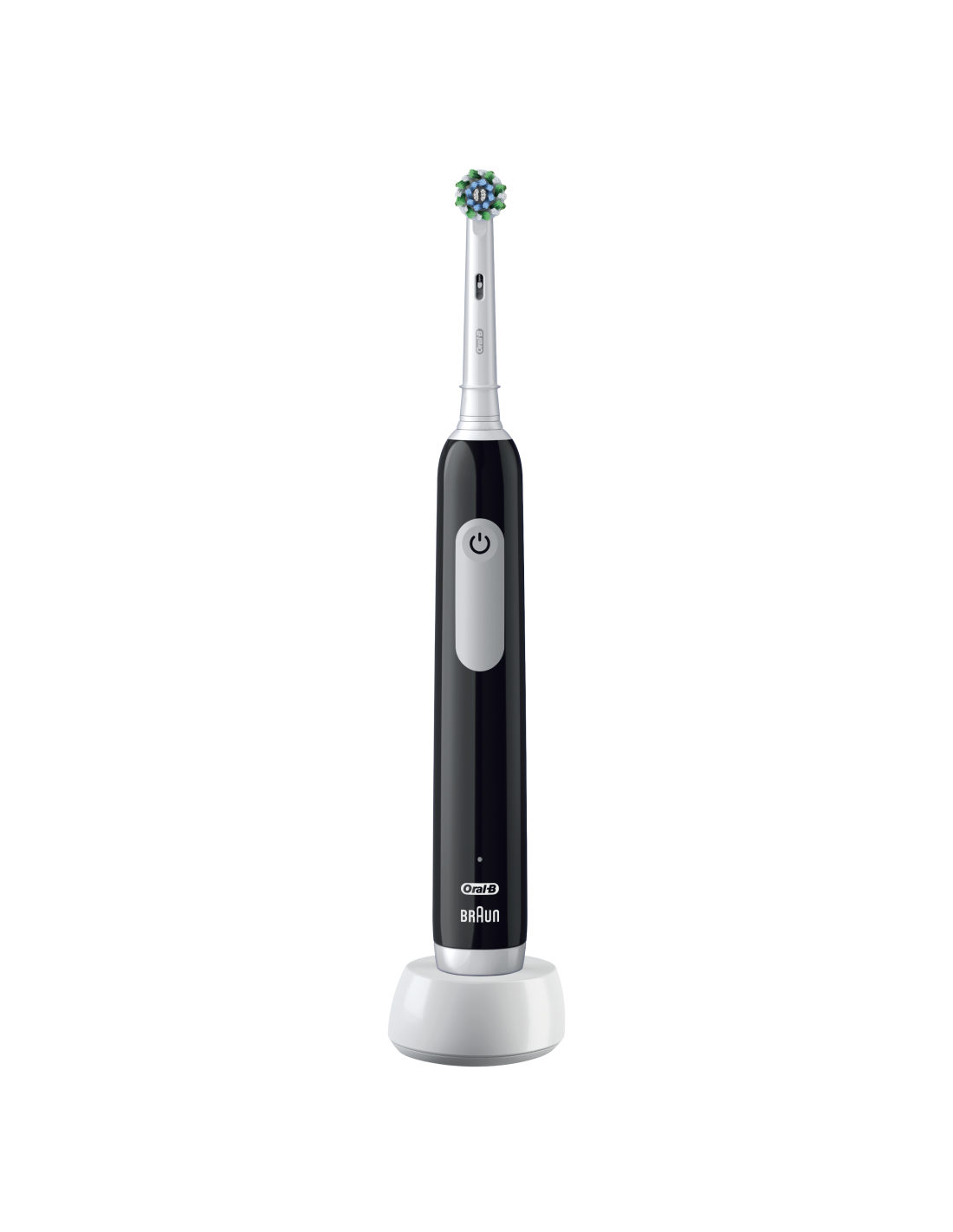 Oral-B - Electric Toothbrush - Pro Series 1 Cross Action - Rechargeable - For adults - Number of brush heads included 1 - Number of teeth brushing modes 3 - Black