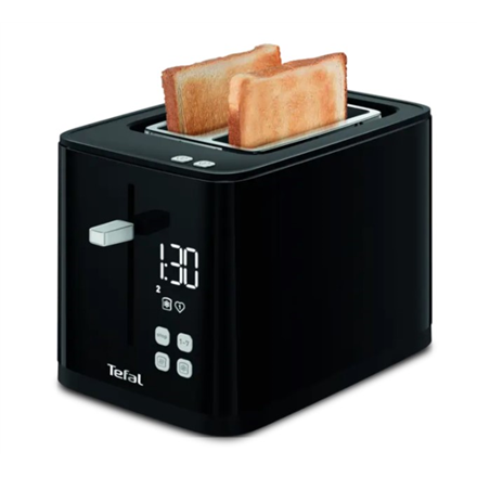 TEFAL Toaster - TT6408 - Power 850 W - Number of slots 2 - Housing material Plastic - Black