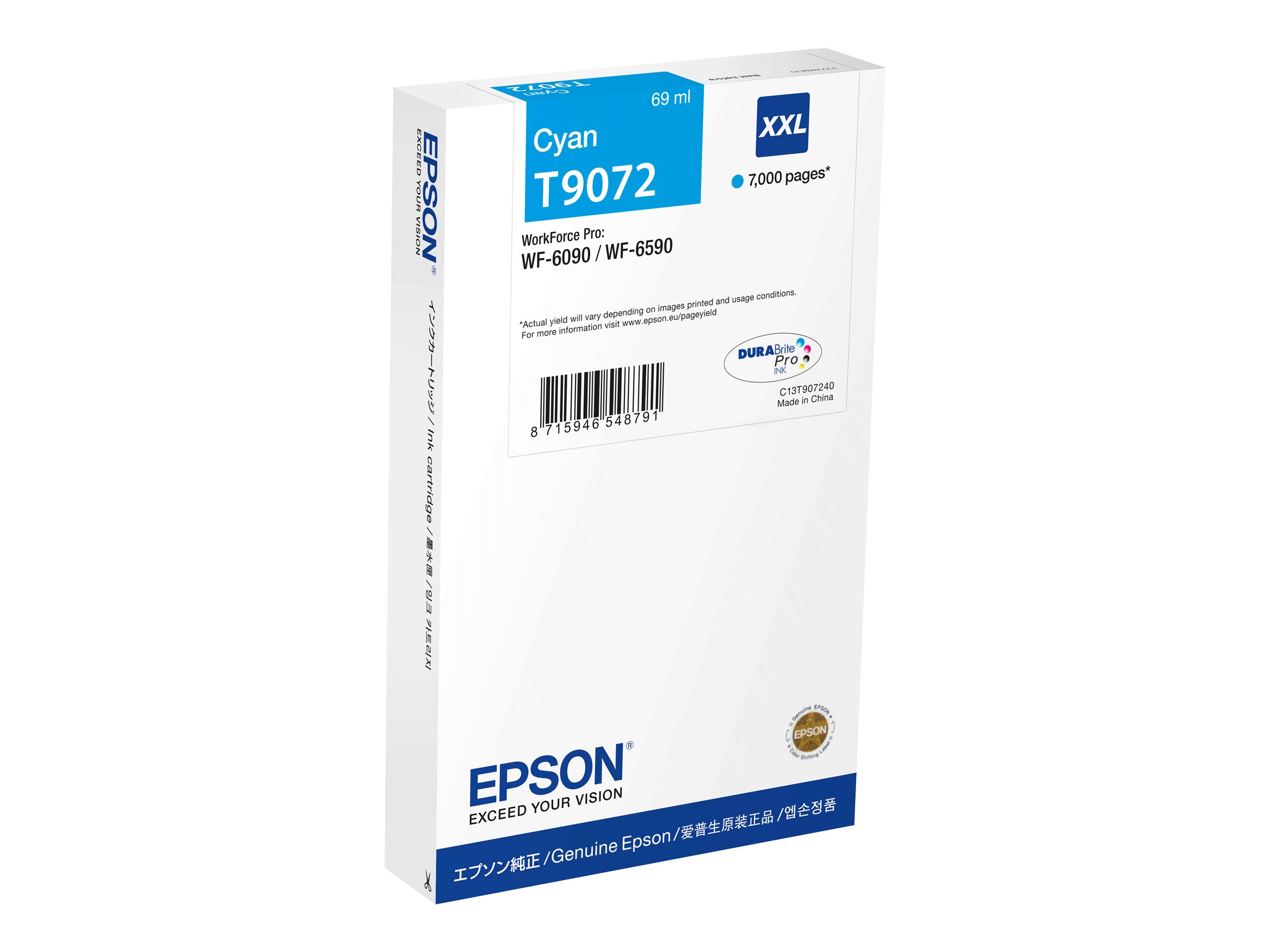 Epson WF-6XXX - Ink Cartridge - Cyan
