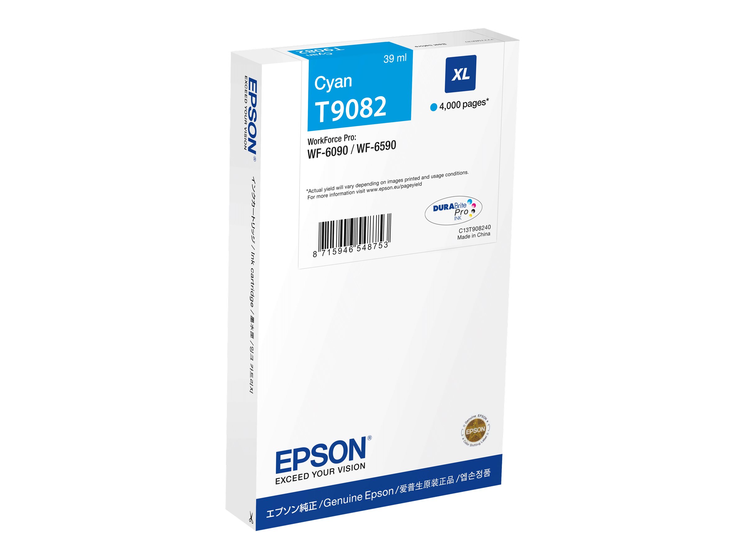 WF-6XXX - Epson Ink cartridge - Cyan