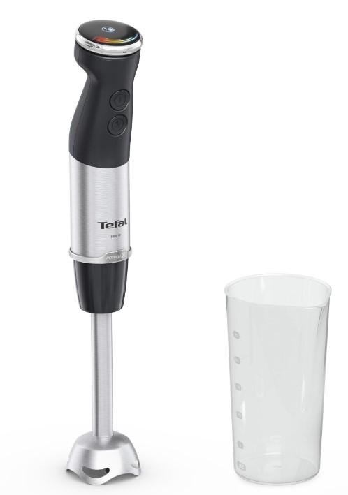 TEFAL - Hand Blender - HB671830 - Hand Blender - 1000 W - Number of speeds 20 - Turbo mode - Black/Stainless Steel