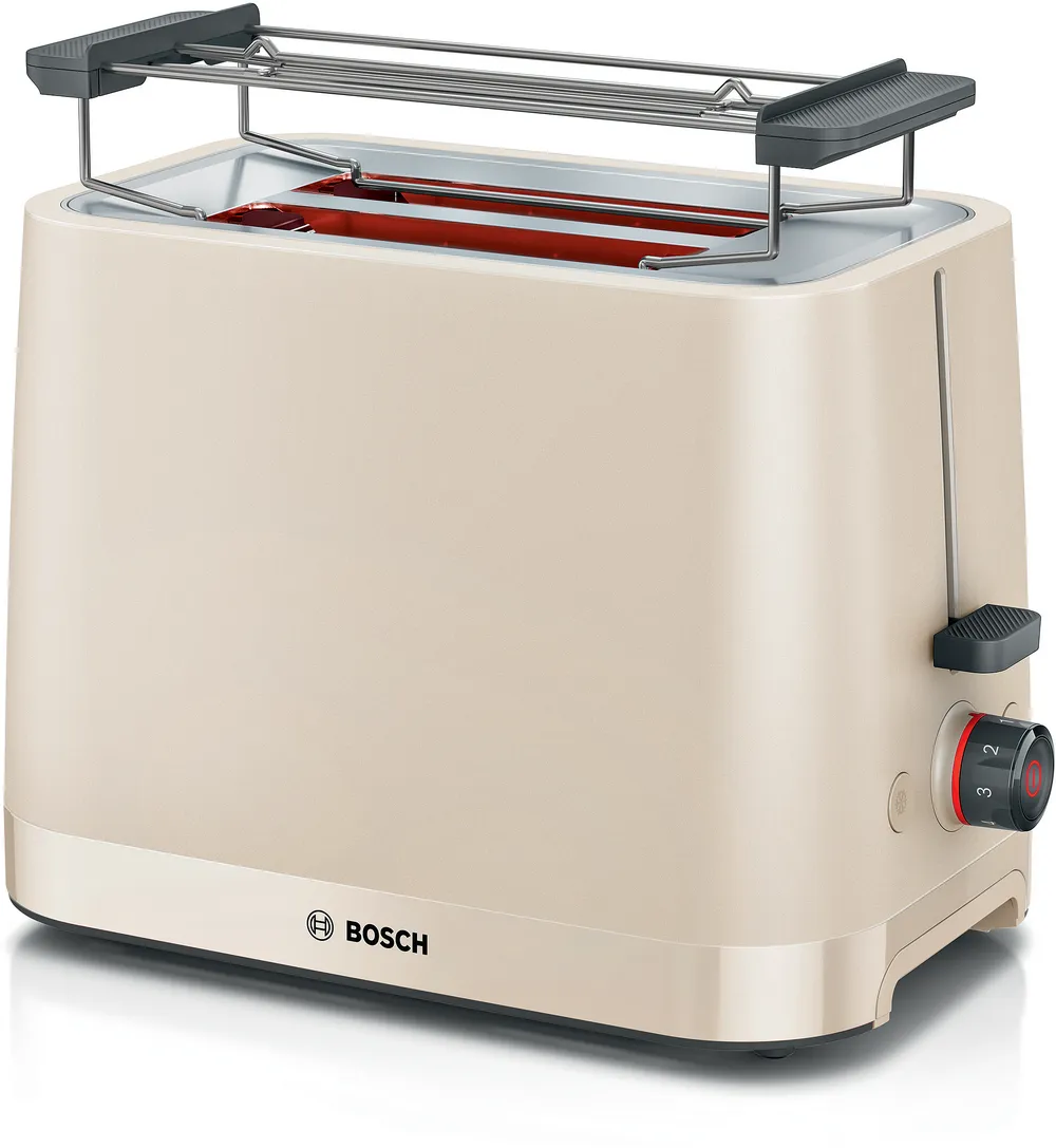Bosch Compact Toaster - TAT3M127 MyMoment - Number of slots 2 - Housing material Plastic - Beige