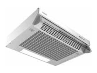 CATA Hood - FK SLIM 6000 X - Conventional - Energy efficiency class B - Width 60 cm - 162 m³/h - Mechanical - LED - Stainless steel