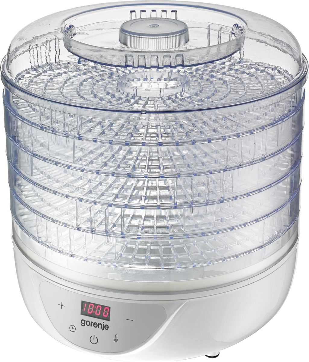Gorenje - Food Dryer - FDK24DW - Power 380 W - Number of trays 5 - Temperature control - Integrated timer - White
