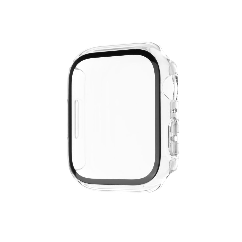 Fixed - Pure protective case with tempered glass for Apple Watch 46mm - Clear