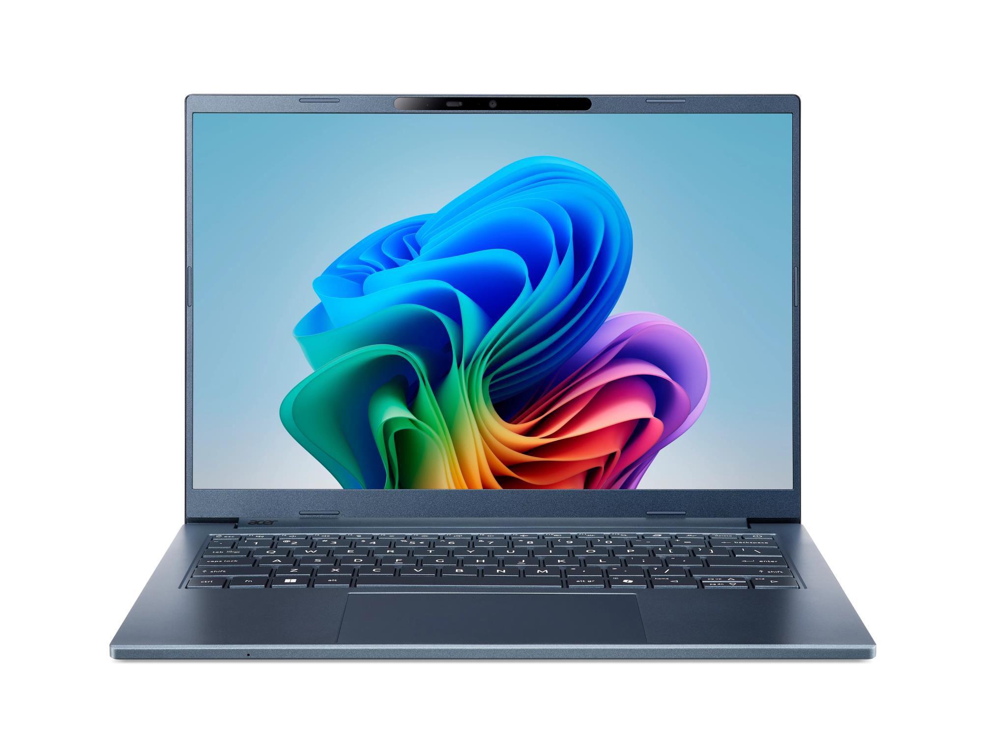 Notebook|ACER|Aspire|Aspire 14 A|CPU Qualcomm Snapdragon|X1-26-100|3 GHz|14 "|1920 x 1200 pixels|RAM 32 GB|LPDDR5x-SDRAM|SSD 1000 GB|Discrete graphics Not available|On-board graphics Yes|OS installed Windows 11 Home|Colour Blue|Weight 1.26 kg|NX.JP3EL.002