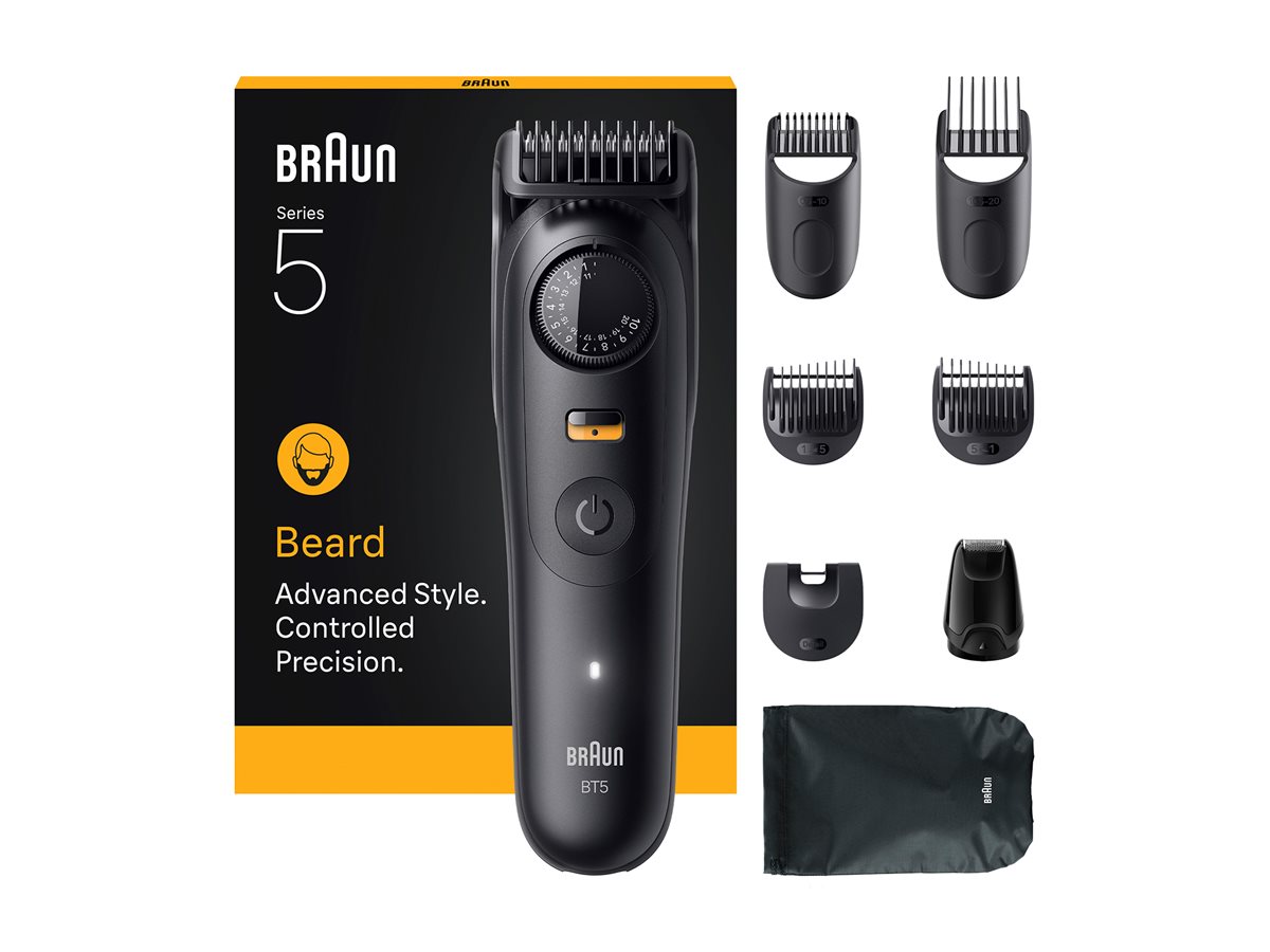 Braun Beard Trimmer - Series 5 BT5560 - Cordless - Number of length steps 40