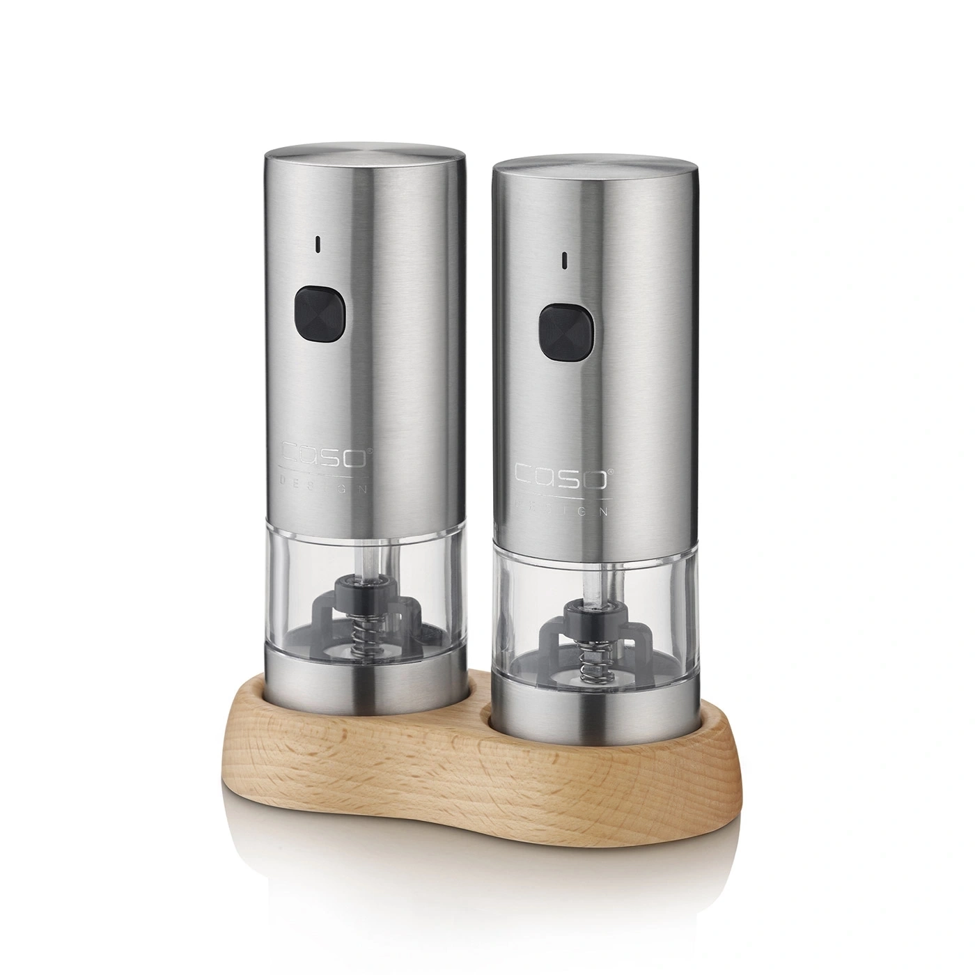 Caso Salt and Pepper Grinder - SpiceDuo - Electric - Housing material Stainless steel - Lithium