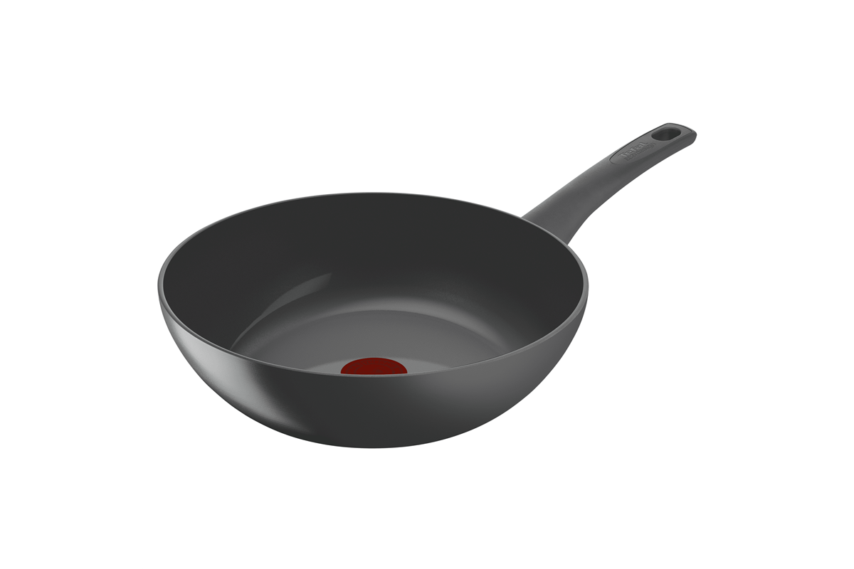 TEFAL Pan - C4261943 - Wok - Diameter 28 cm - Suitable for induction hob - Fixed handle