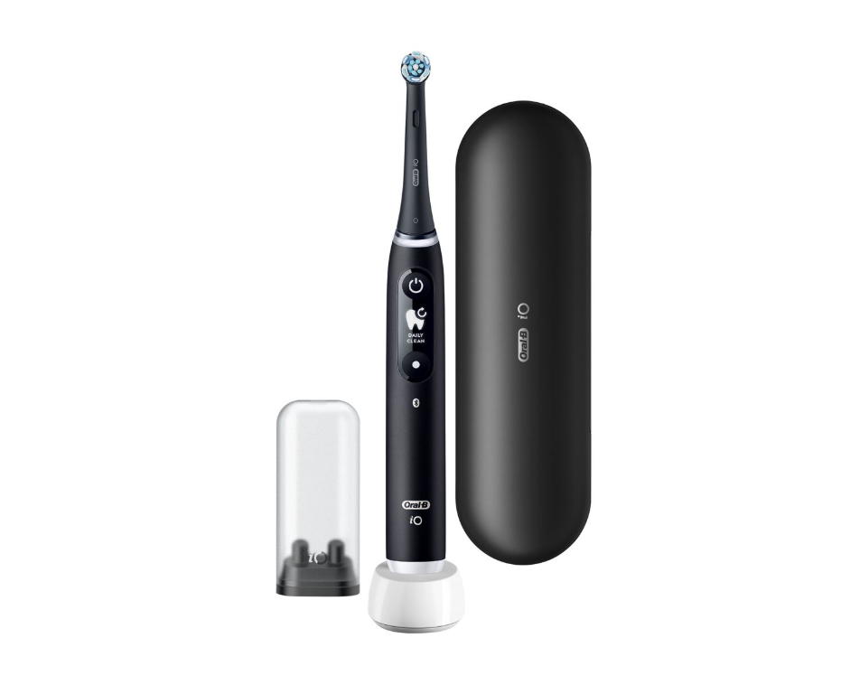 Oral-B Electric Toothbrush - iO6s - Rechargeable - For adults - Number of brush heads included 1 - Number of teeth brushing modes 4 - Black Lava