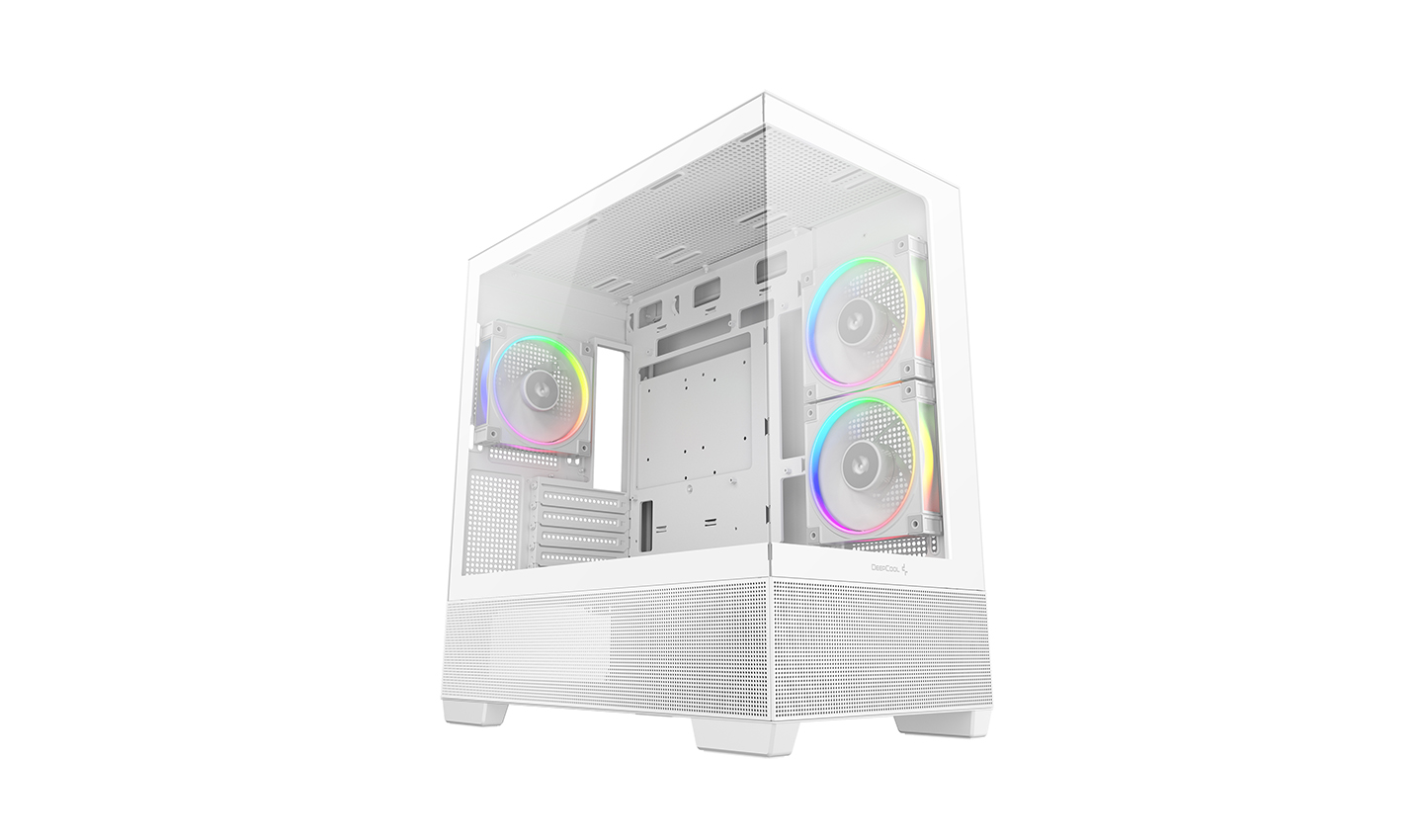 Deepcool Case - CG380 3F - White - Micro ATX