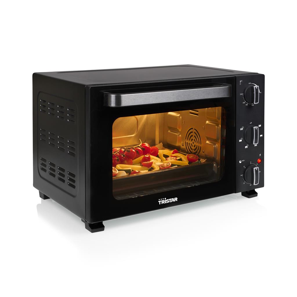 Tristar OV-3627 - Convection oven - 27 L - 1500 W - Black