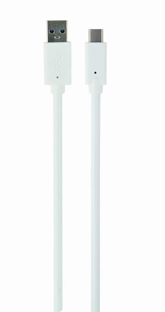 CABLE USB-C TO USB3 1M WHITE/CCP-USB3-AMCM-1M-W GEMBIRD