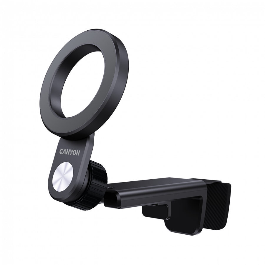 CANYON Magnetic travel holder OnGrip 11 clip mount Black
