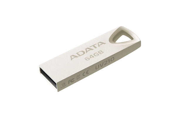 ADATA - UV210 - 64 GB - USB 2.0 - Silver