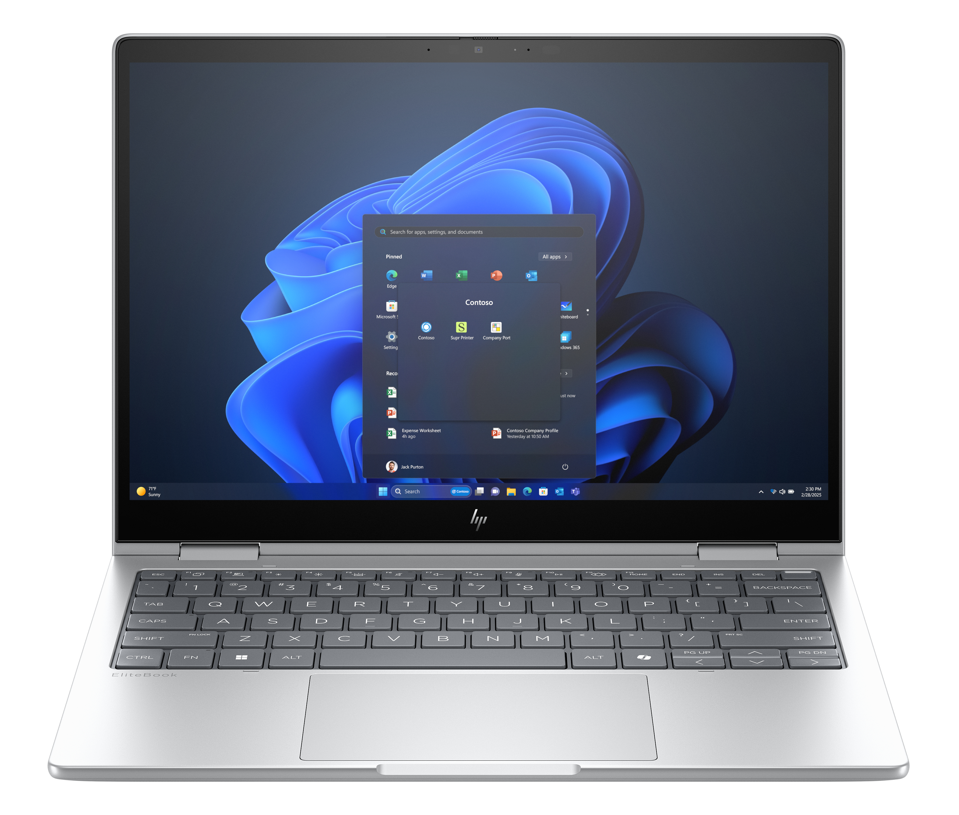 HP EliteBook 8 Flip x360 G1i 13 - Ultra 7-255U, 32GB, 512GB SSD, 13.3 WUXGA Privacy Touch AG, 5MP IR cam, WWAN-ready, Smartcard, FPR, US backlit keyboard, 62Wh, Win 11 Pro, 3 years