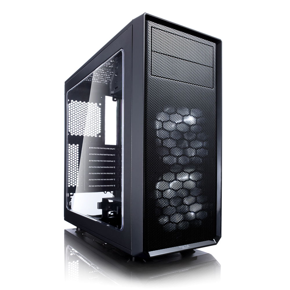 Fractal Design - Focus G Black Window - Black - ATX - ATX