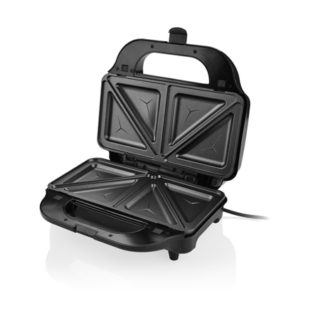 ETA - Sandwich maker - Sorento ETA315190010 - 900 W - Number of plates 4 - Number of pastry 2 - Black/Stainless steel