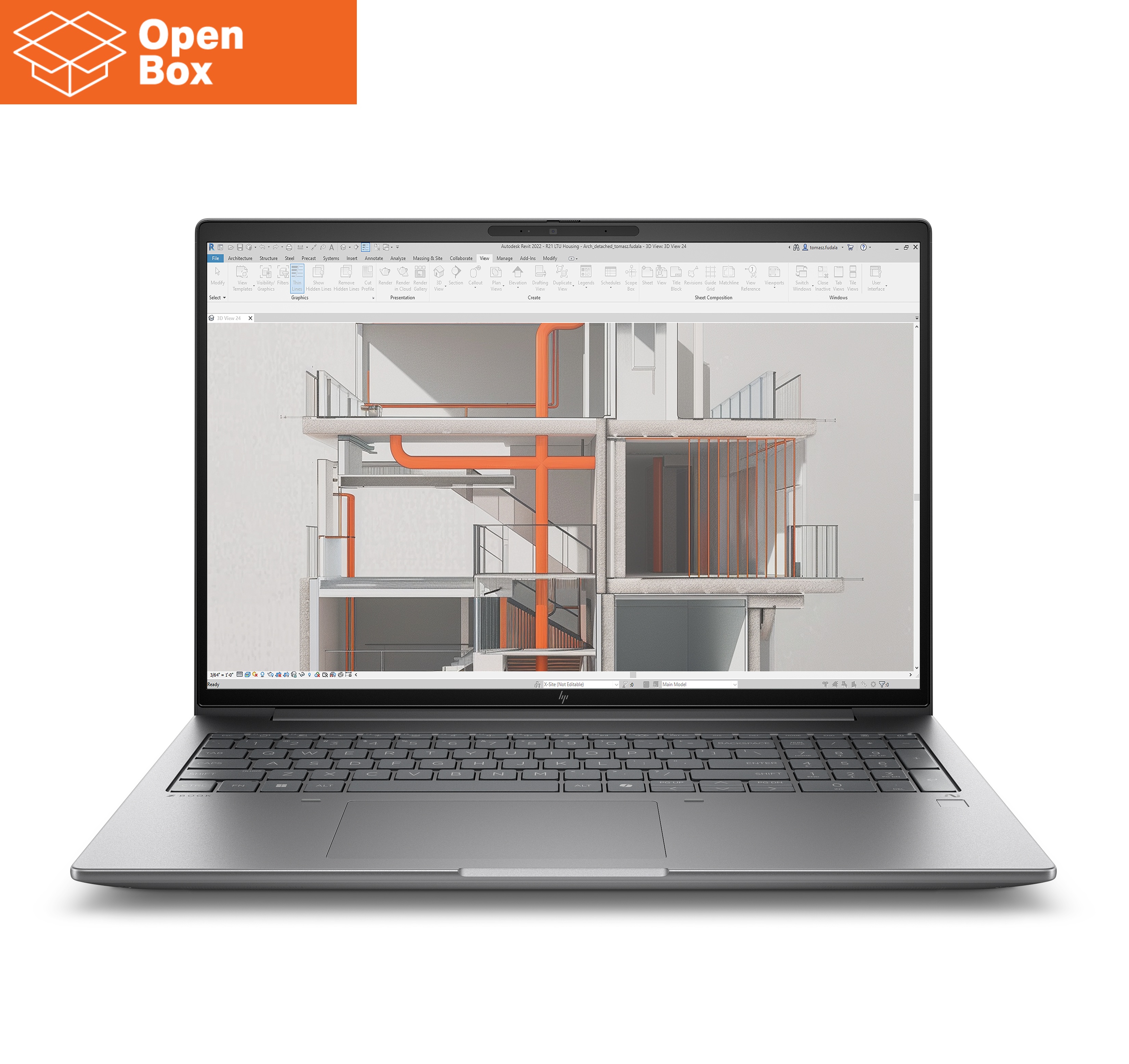 HP ZBook X G1i Mobile Workstation 16 - OPENBOX - Ultra 7-255H, 32GB, 1TB SSD, RTX PRO 2000 Blackwell 8GB, 16 WUXGA 400-nit AG, 5MP IR cam, WWAN-ready, Smartcard, FPR, Nordic backlit keyboard, 83Wh, Win 11 Pro, 3 years