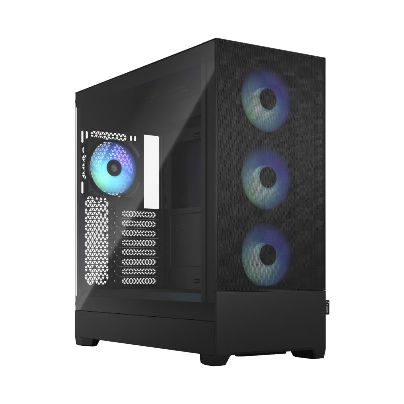 Fractal Design - Pop XL Air RGB - Side window - Black TG Clear Tint - E-ATX up to 280 mm, ATX , mATX, Mini ITX - ATX