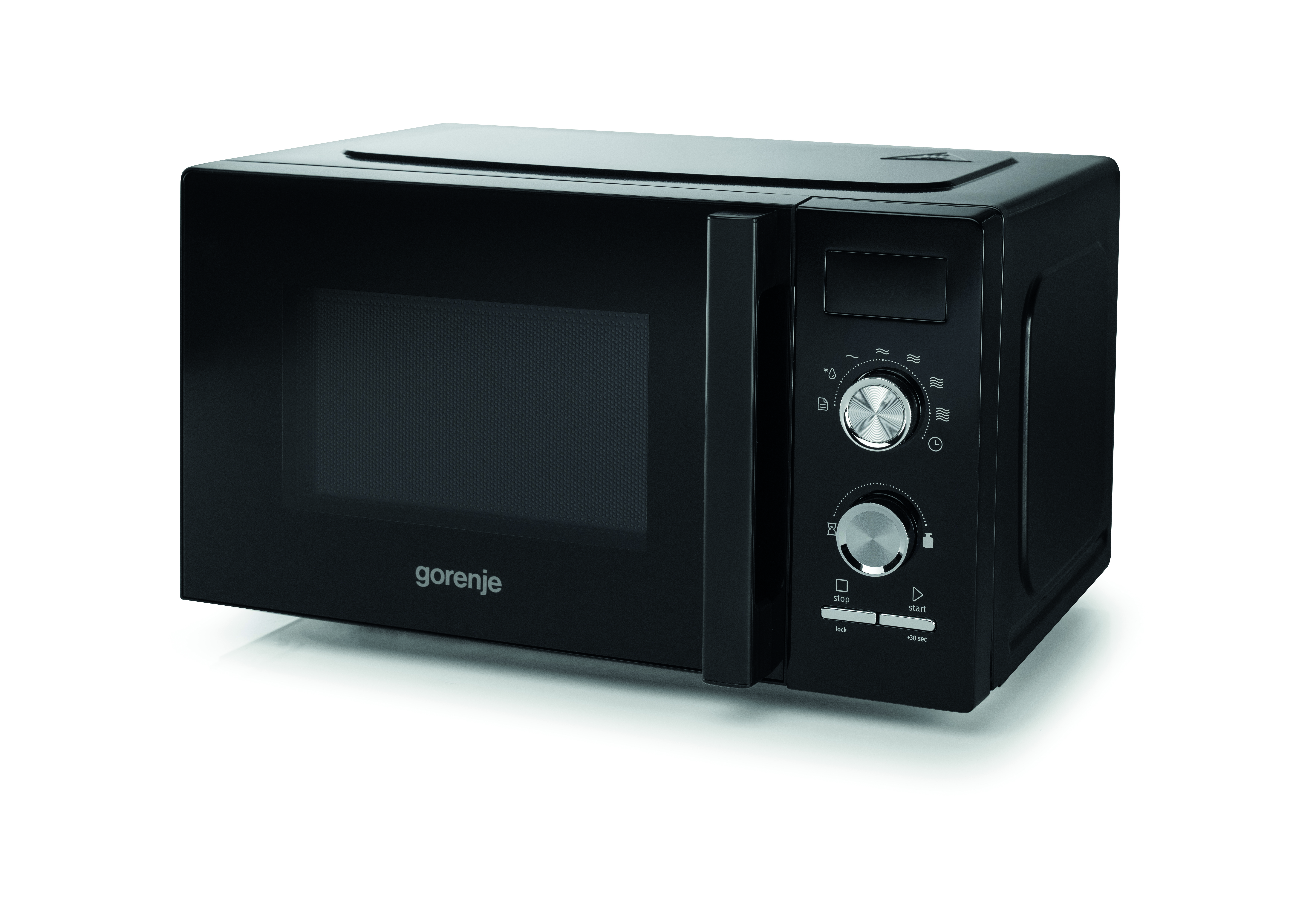 Gorenje - Microwave Oven - MO20A3BH - Free standing - 800 W - Convection - Black