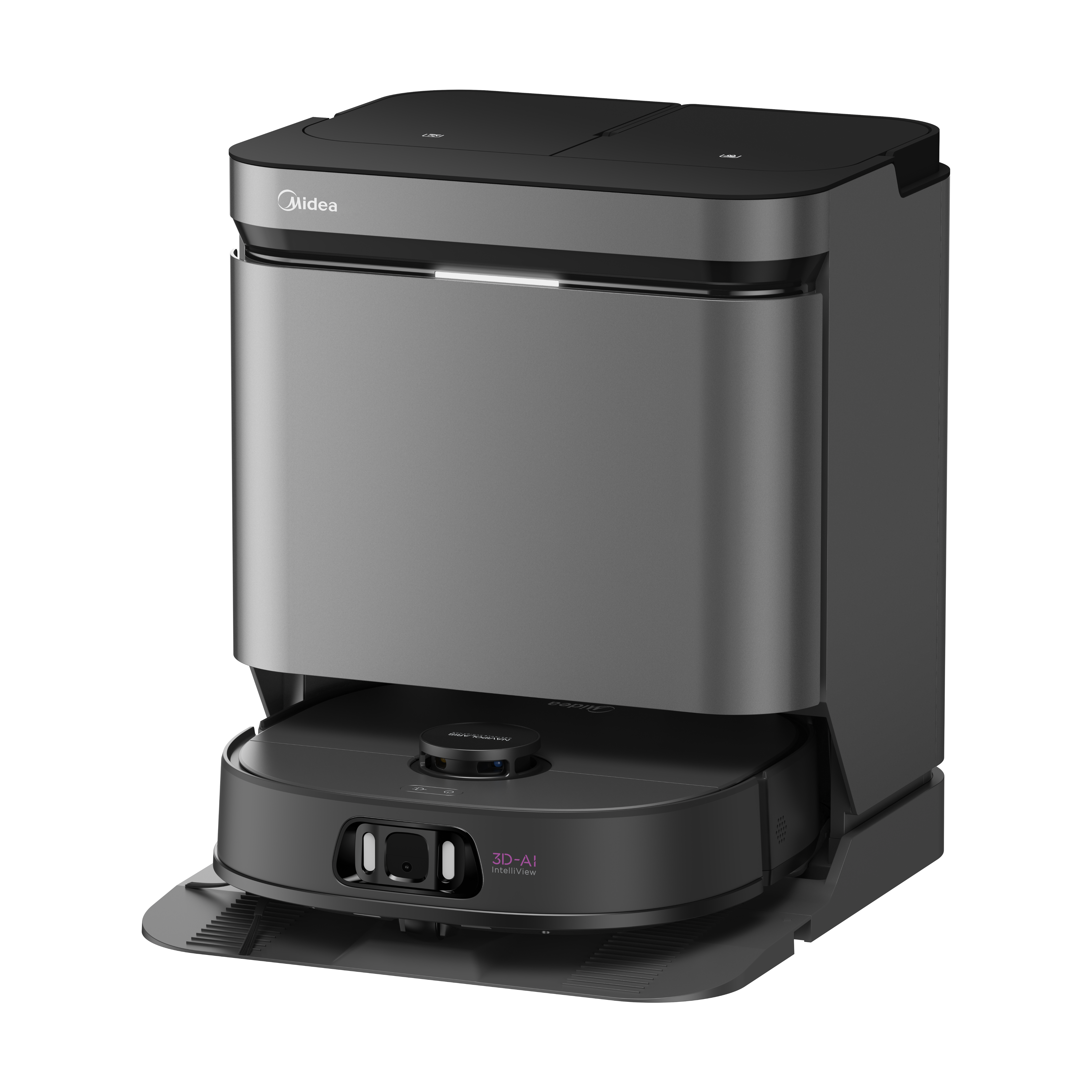 Midea Robot Vacuum Cleaner - V15 - Wet&Dry - 5200 mAh - Dust capacity 3 L - 16200 Pa - Black