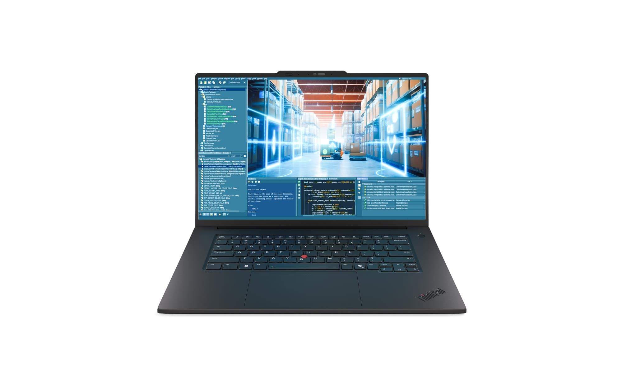 Lenovo ThinkPad P1 G8 Intel - Black - 16 " - IPS - WUXGA - 1920 x 1200 pixels - Intel Core Ultra 7 - 255H - 32 GB - LPCAMM2 LPDDR5x - Solid-state drive capacity 1000 GB - NVIDIA RTX PRO 1000 Blackwell Generation - GDDR7 - 8 GB - Windows 11 Pro - 802.11be 