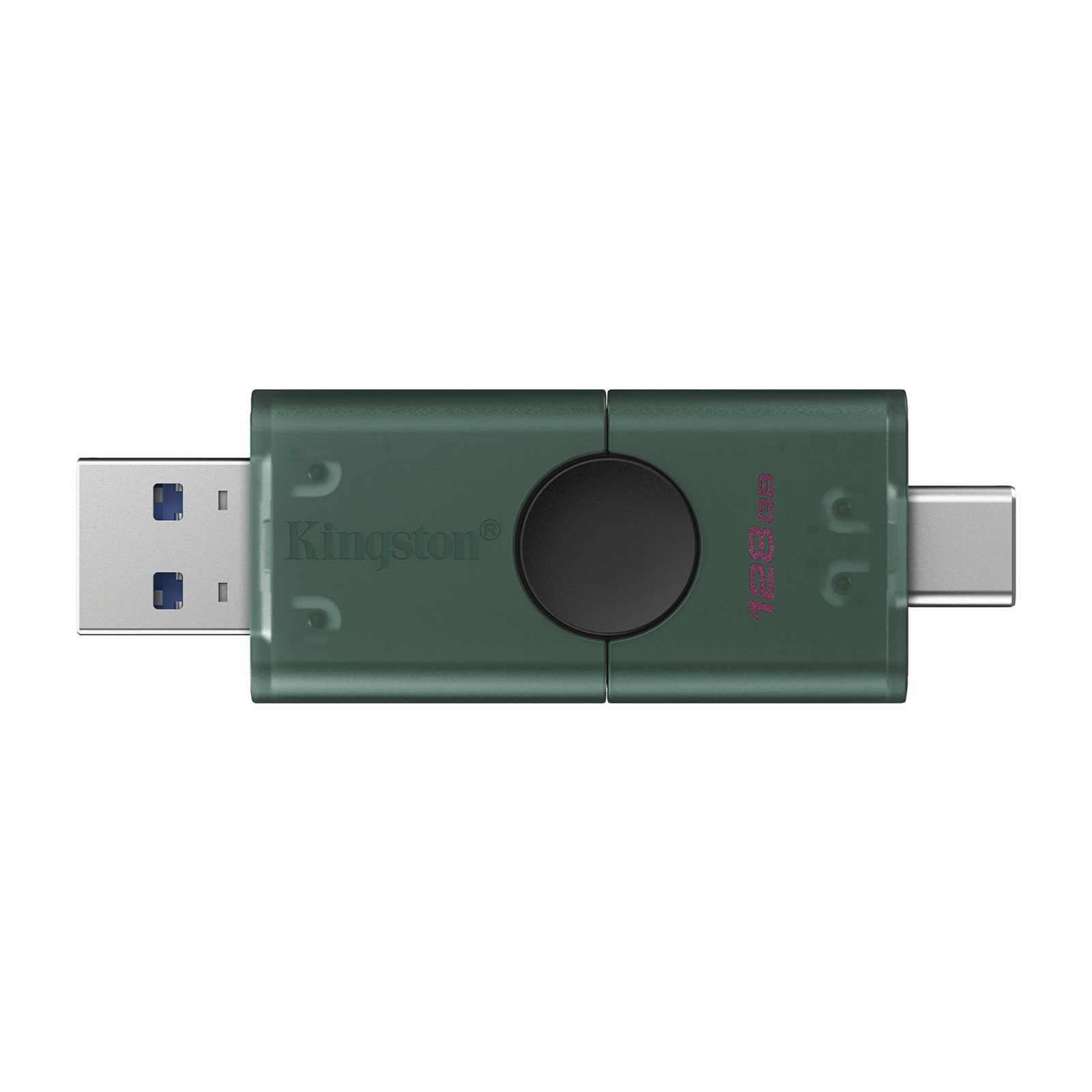 Kingston DataTraveler Duo - 128 GB - USB 3.2 Gen 1 - Black/Green