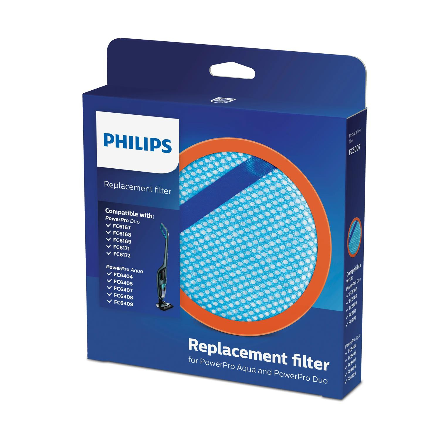 Philips Rechargeable Stick Accessory FC5007/01 1x Washable foam filter