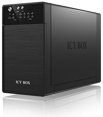 Raidsonic - ICY BOX - External dual RAID system for 3.5" SATA I/II/III HDD with USB 3.0 and eSATA - SATA - USB 3.0 - 3.5"