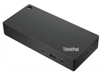 Lenovo - ThinkPad Universal USB-C Dock - EU - Docking station - Ethernet LAN (RJ-45) ports 1 - VGA (D-Sub) ports quantity 1 - DisplayPorts quantity 2 - USB 3.0 (3.1 Gen 1) Type-C ports quantity 1 - USB 3.0 (3.1 Gen 1) ports quantity 3 - USB 2.0 ports quan