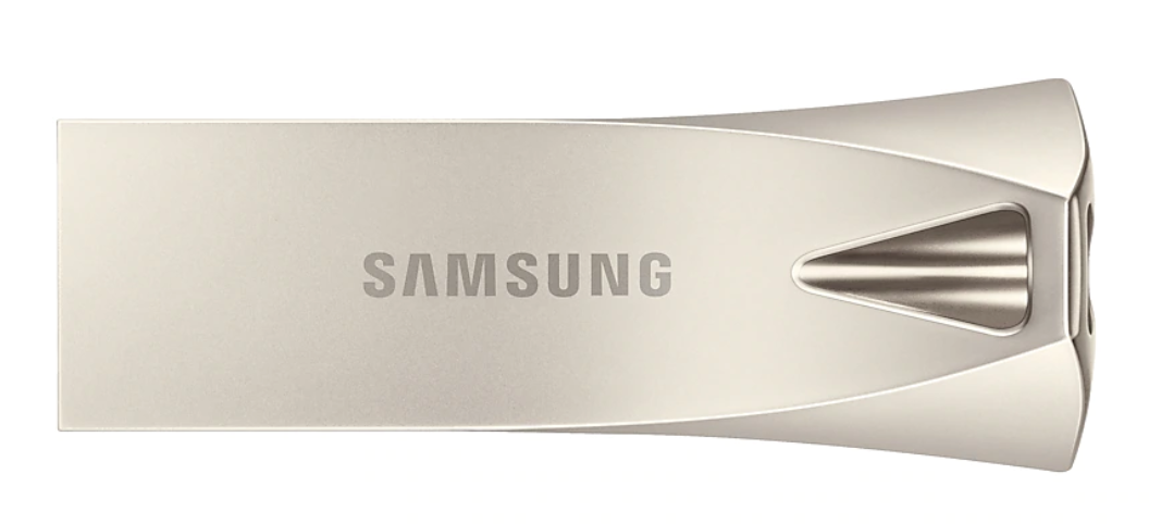Samsung - BAR Plus - MUF-128BE3/APC - 128 GB - USB 3.1 - Silver