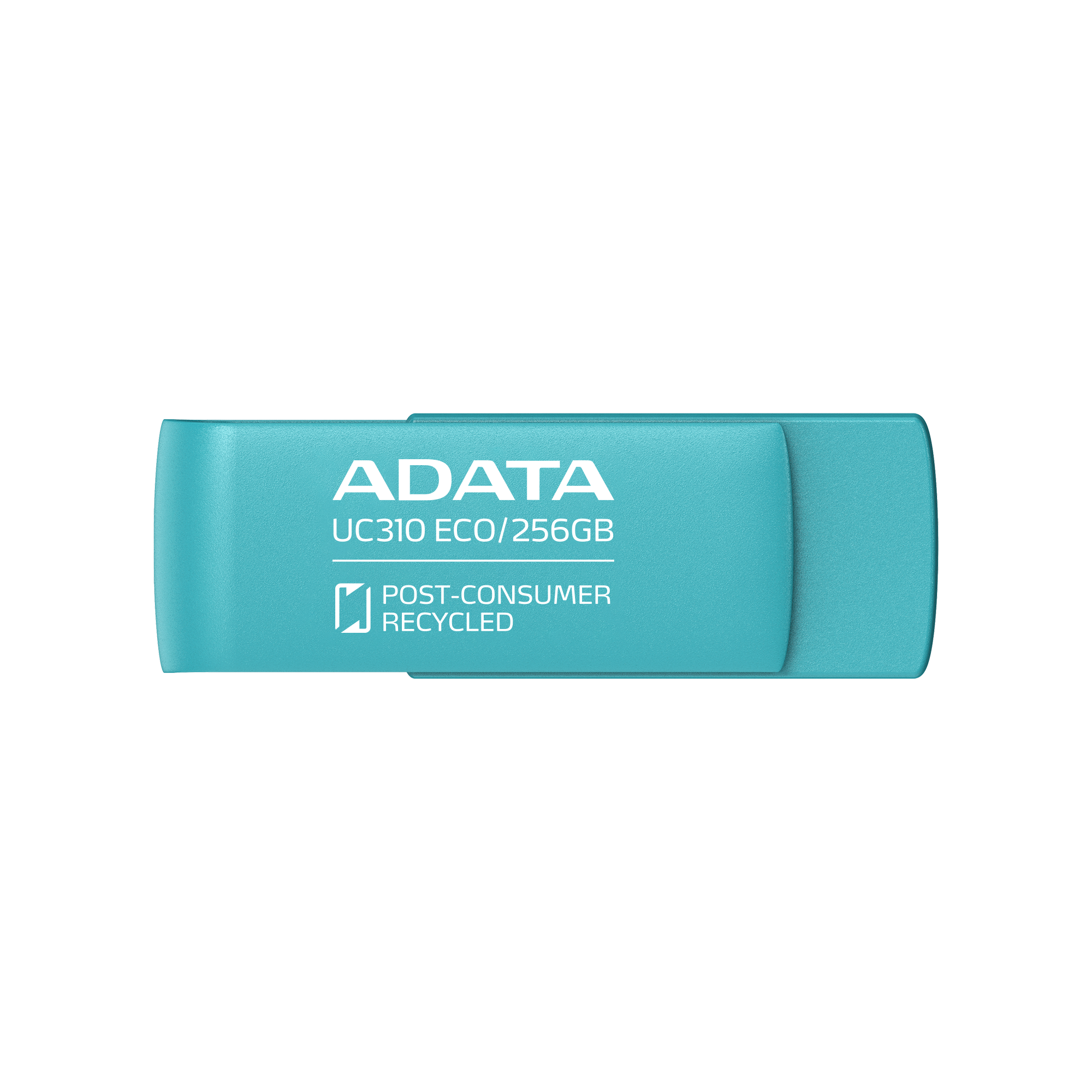 ADATA - USB Flash Drive - UC310 ECO - 256 GB - USB 3.2 Gen1 - Green