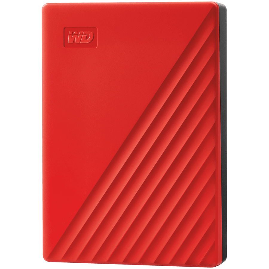 External HDD|WESTERN DIGITAL|My Passport|4TB|USB 2.0|USB 3.0|USB 3.2|Colour Red|WDBPKJ0040BRD-WESN