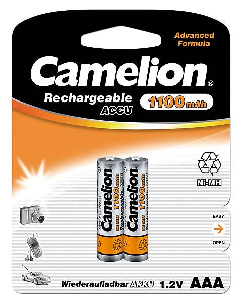 Camelion - AAA/HR03 - 1100 mAh - Rechargeable Batteries Ni-MH - 2 pc(s)
