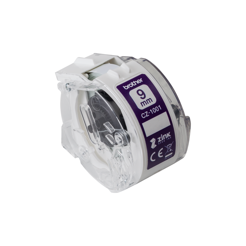 Brother - CZ-1001 - White - Full colour continuous label roll - 5 m - 0.9 cm
