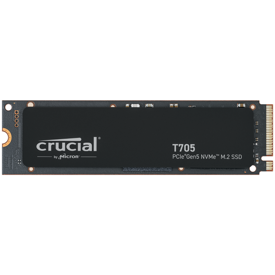 Crucial T705 1TB PCIe Gen5 NVMe M.2 SSD